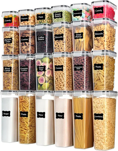 Airtight Pantry Container Set, 24 Piece